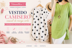 vestido camisero casual