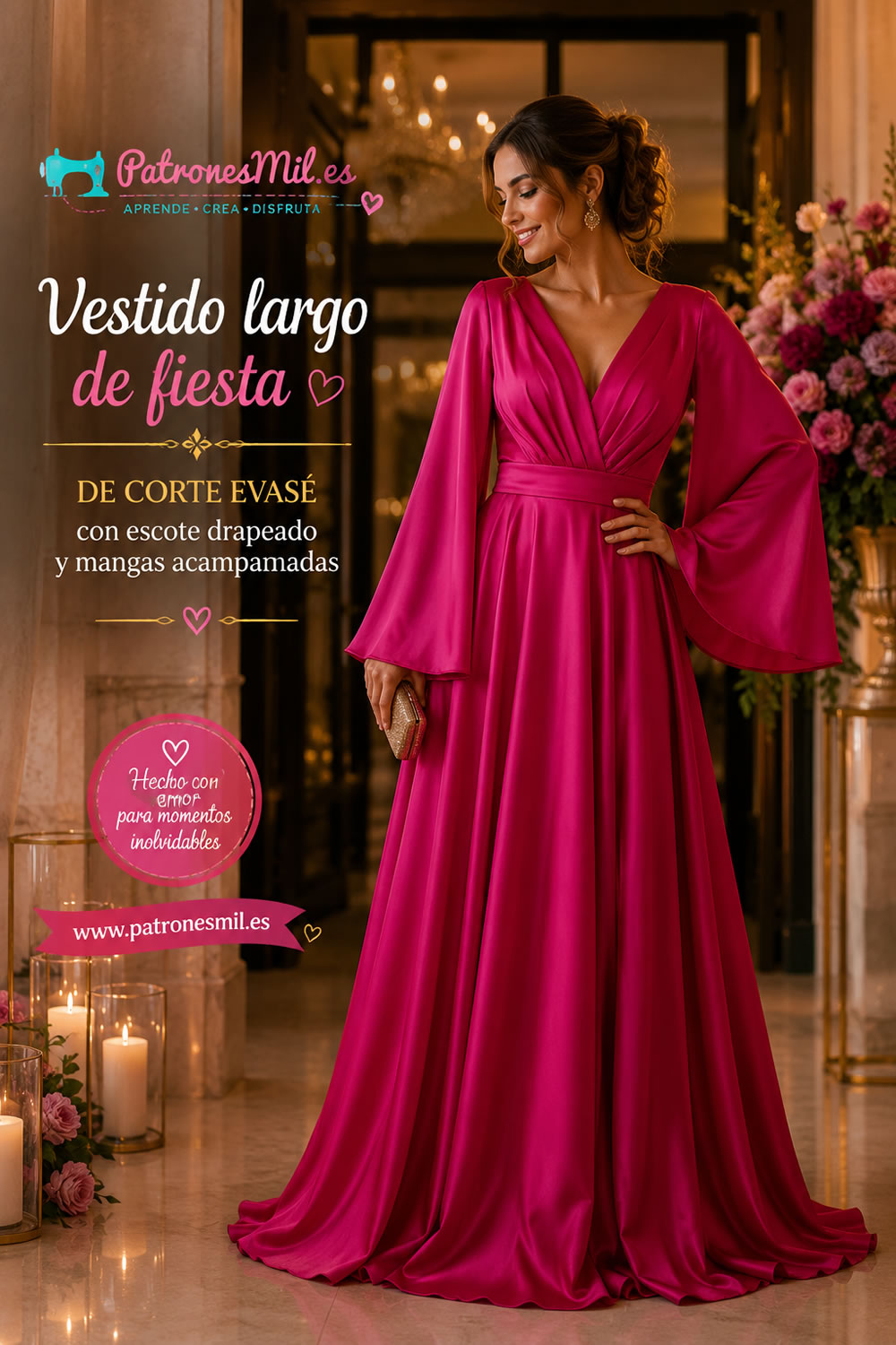 vestido de fiesta largo
