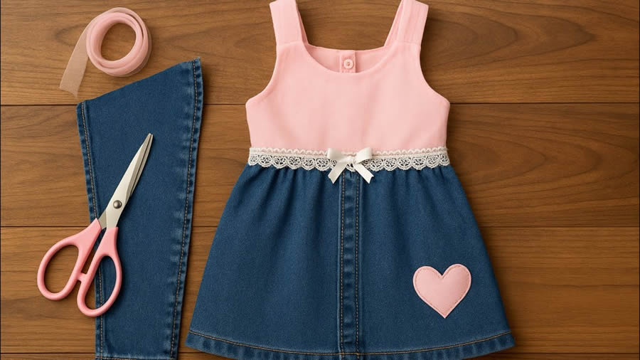 vestido de mezclilla