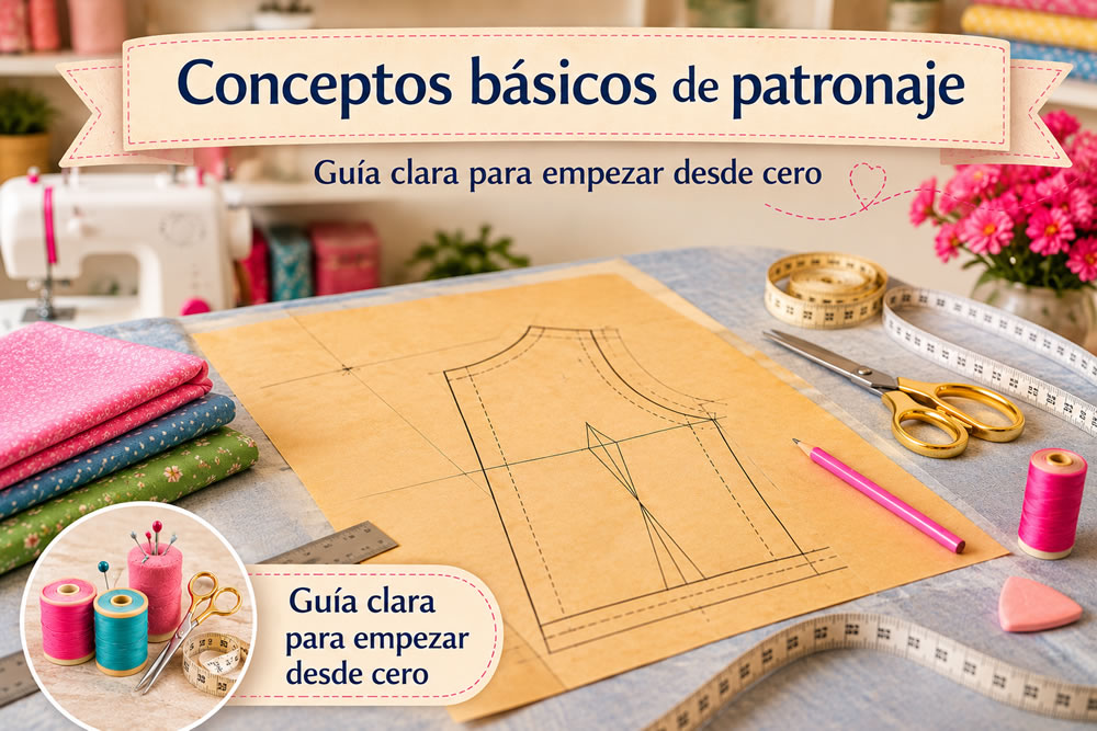 Conceptos básicos de patronaje 