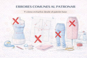 Errores comunes al patronar