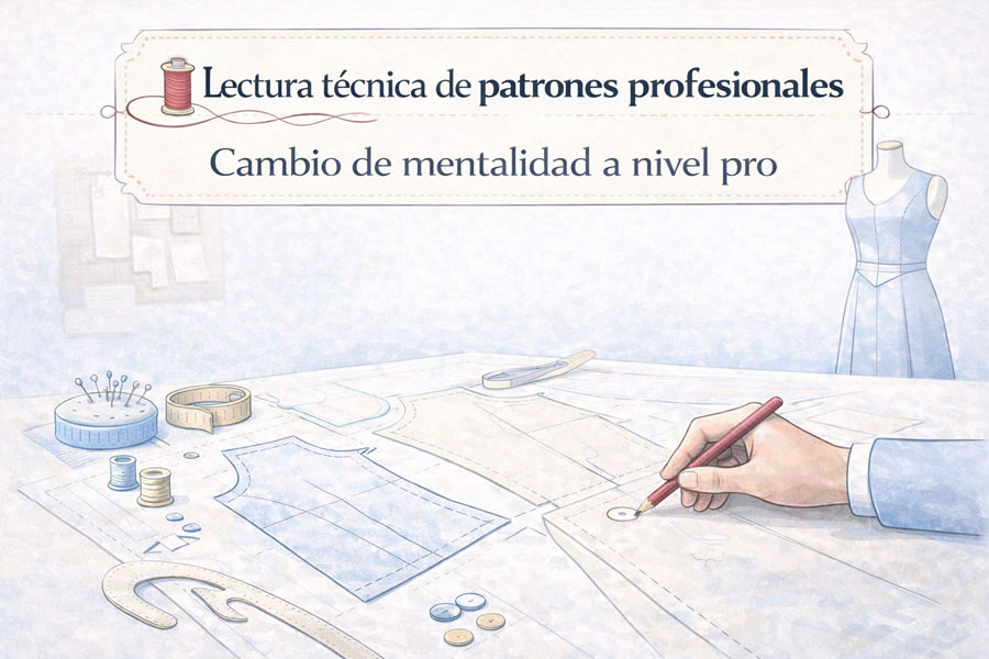 Lectura técnica de patrones profesionales