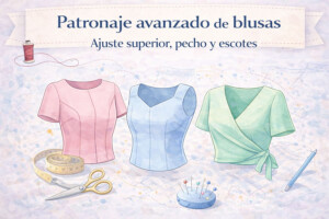 patronaje avanzado de blusas