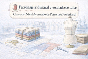 Patronaje industrial y escalado de tallas en nivel avanzado