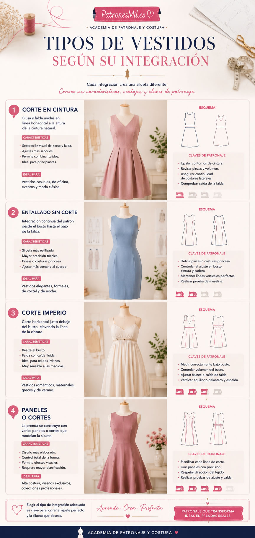 tipos de vestidos
