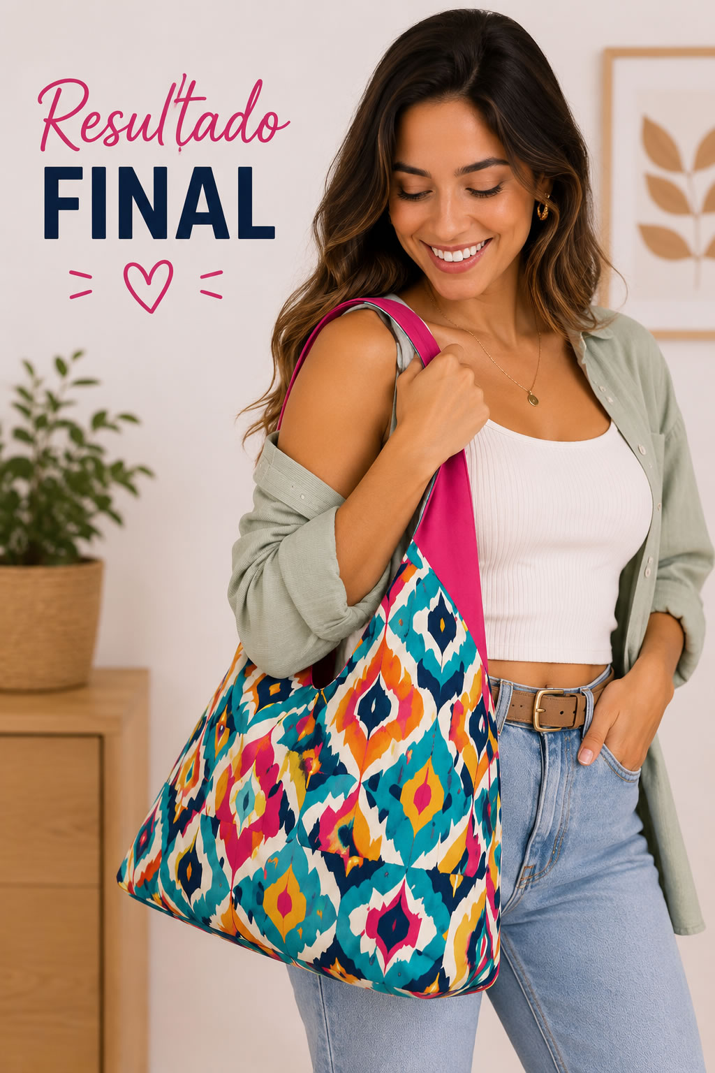 resultado final bolso japones