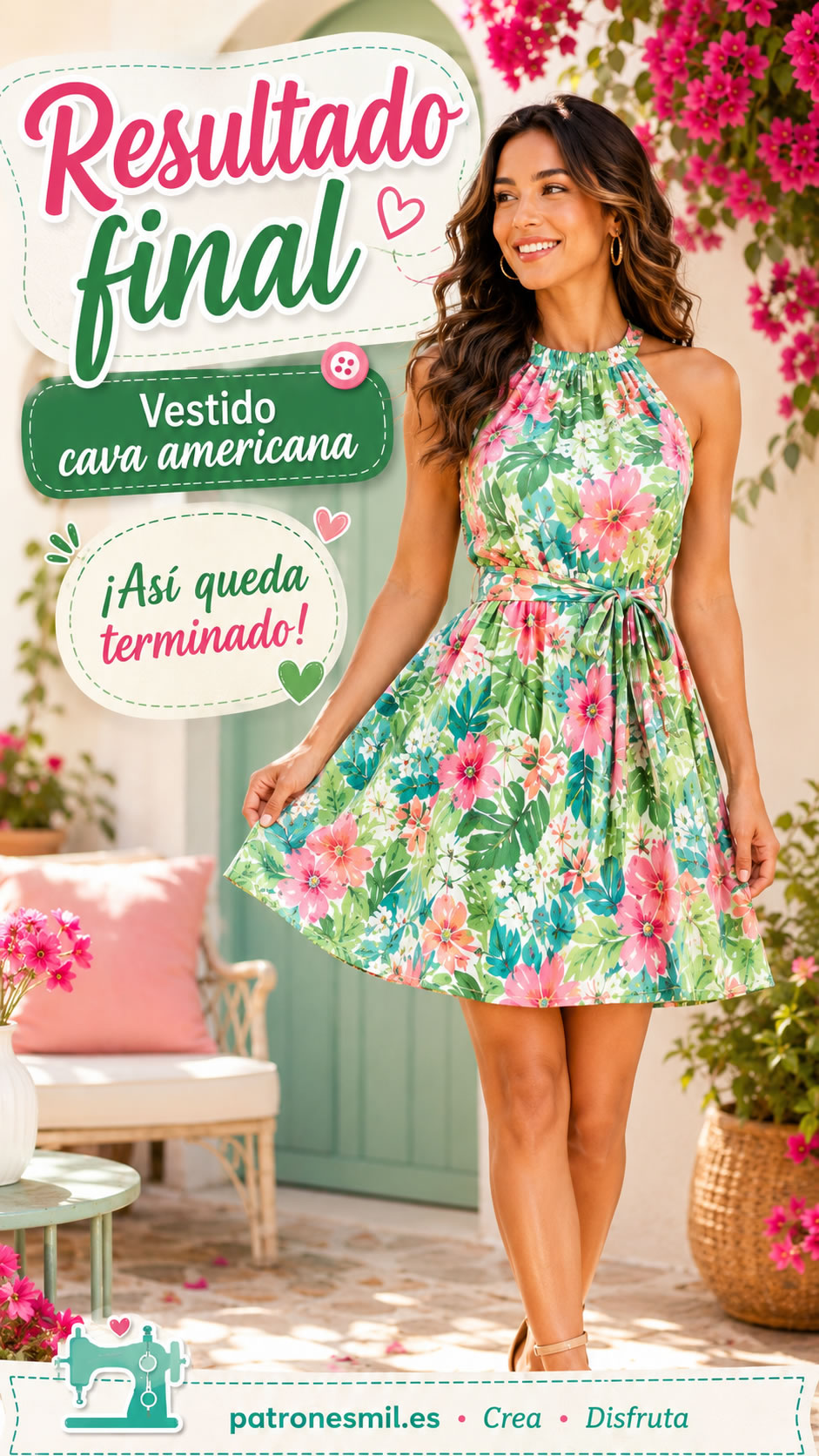 vestido camva americano resultado final