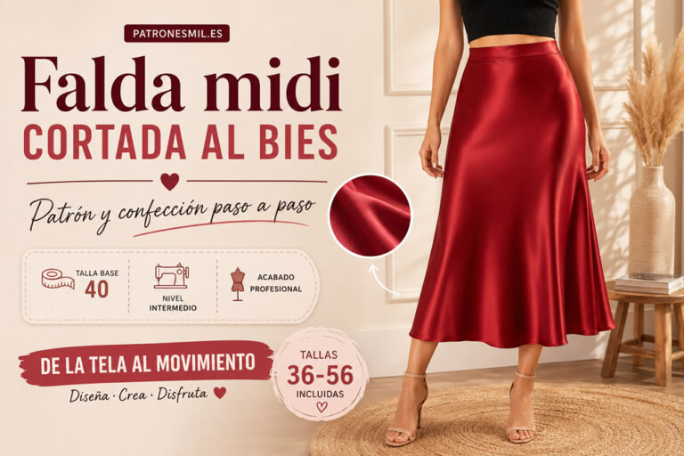 falda midi