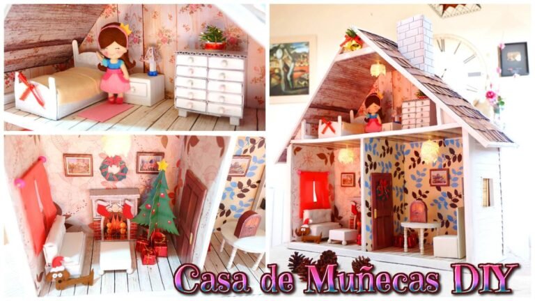 DIY Casa de Muñecas paso a paso
