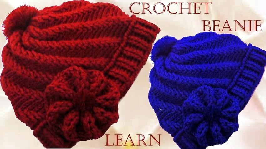 Fascinar lamentar Represalias DIY Gorro Boina a Crochet en punto remolino - Patrones gratis