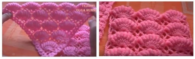 DIY Punto a crochet especial colchita de bebe
