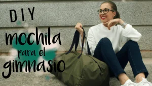 DIY mochila para el gimnasio