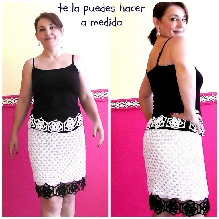 DIY Falda de ganchillo o crochet