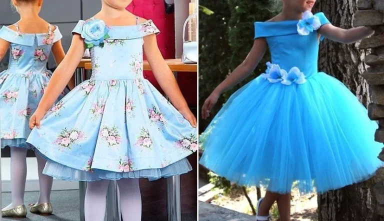 Vestido de fiesta para niña