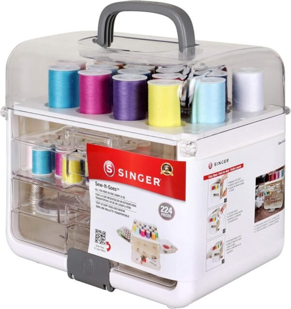 Singer Sew-It-Goes kit de costura que incluye 224 piezas - Imagen 2